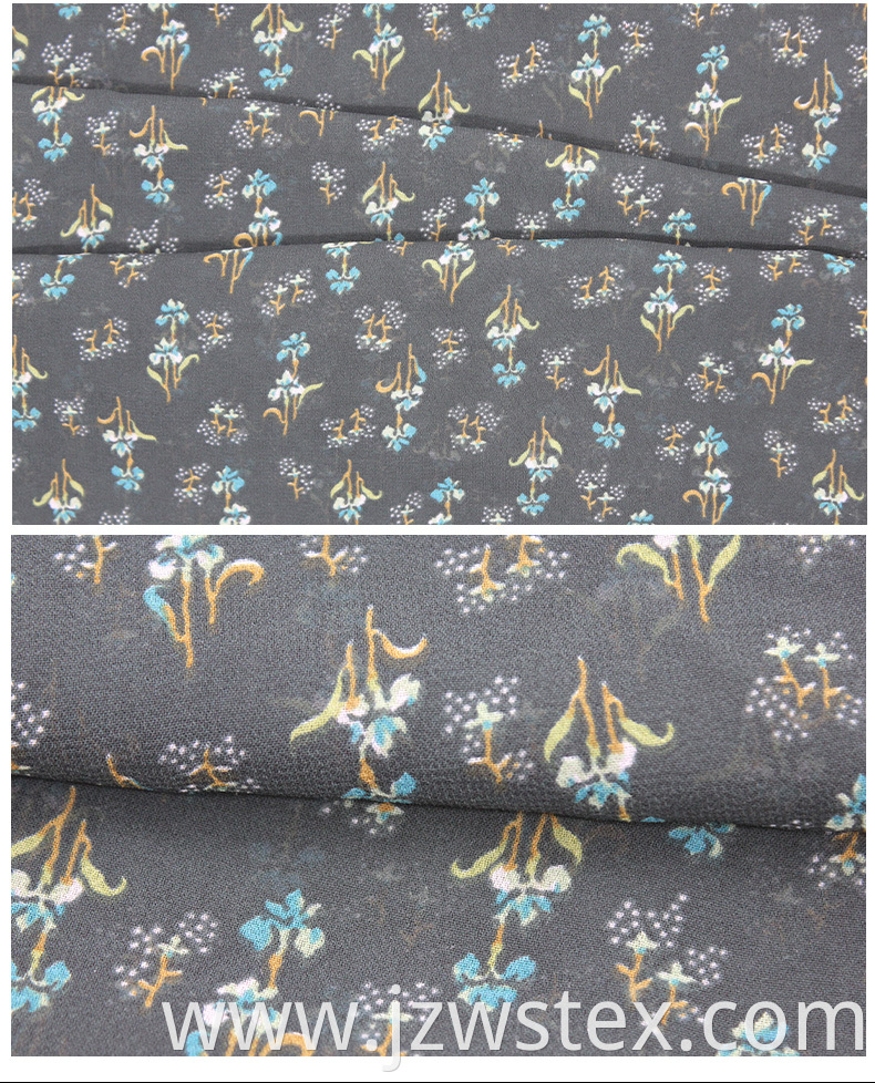 Wholesale super beautiful patchwork rolls crepe chiffon printed fabric